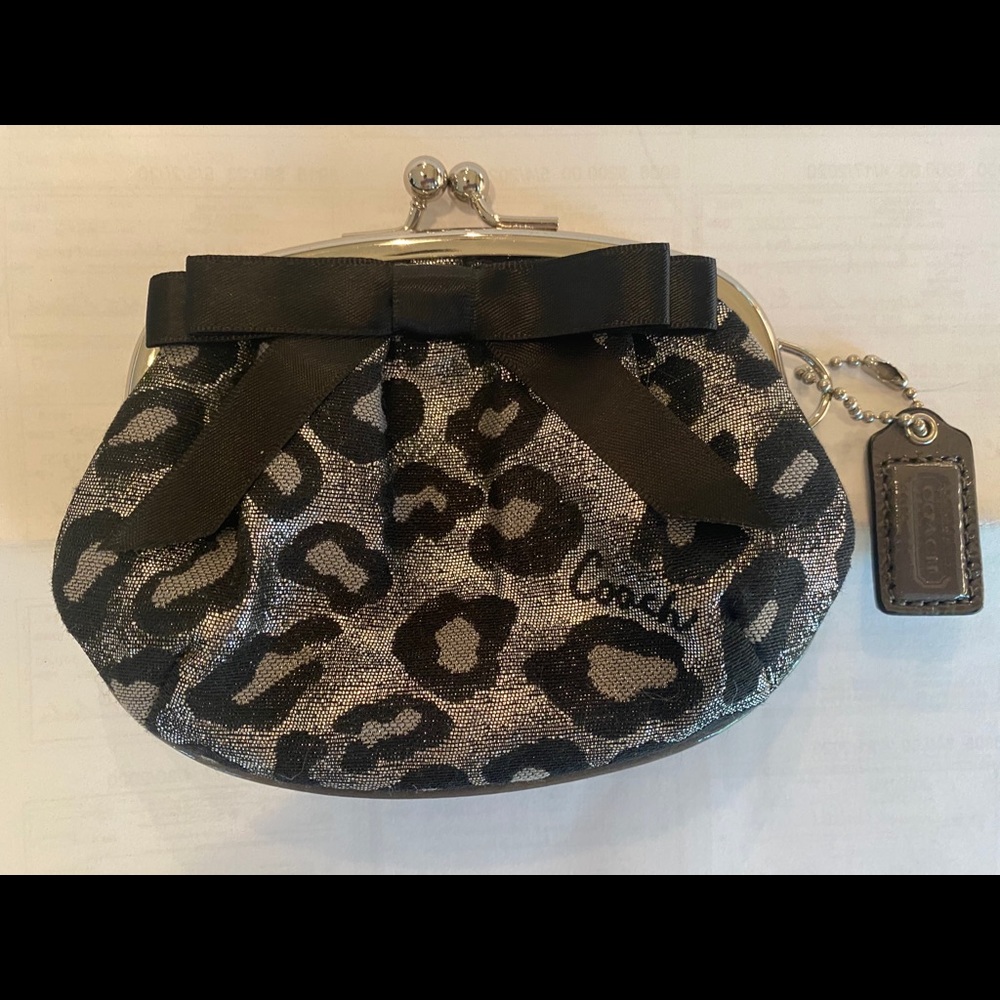 Coach Cheetah Print Purse